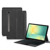 Samsung Galaxy Tab S9FE Keyboard Case with Touchpad, LED Backlight, Stand, and Detachable Design